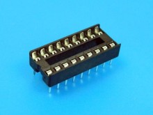 DIL patice 2x9 pinů 18p 2.54mm rozteč