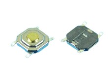 SMD mikrotlačítko 5 x 5 mm s výškou 1,5 mm