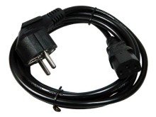 Napájecí síťový kabel PC 2m černý PremiumCord