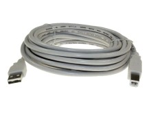 USB kabel 5 m s konektory typ A a typ B