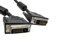 DVI-D kabel 1,8 m Dual Link s konektory 2x 24+1 pin samec