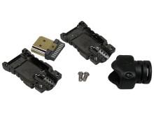 Letovací HDMI konektor s pozlacenými kontakty