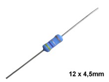 Metaloxidový rezistor 470mΩ 2W THT