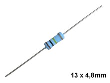 Metaloxidový rezistor 100kΩ 2W TR2