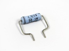 Metaloxidový axiální rezistor 4R7 3W 5x15mm