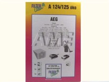 Sáčky do vysavače AEG s mikro a motorovým filtrem A124-OKO / 125-OKO