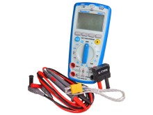Digitální multimetr 5 v 1 P3690 PeakTech s měřením zvuku a osvětlení