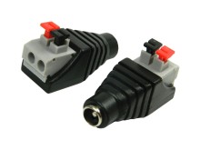 Napájecí konektor 5.5 x 2.1 mm samice se svorkovnicí PC2.1-F-STB
