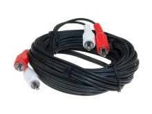 Audio kabel 2x CINCH - 2x CINCH, 5 m, stíněný