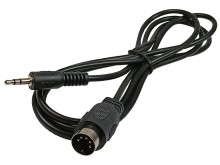 Audio kabel 3.5mm jack - DIN 5 kolík, délka 1,5 m