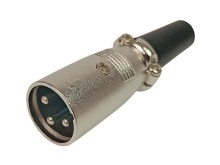 3pinový kabelový konektor XLR samec