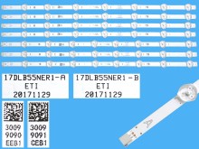 Sada LED podsvícení 533mm pro LCD TV Vestel 7 pásků
