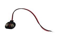 Kabel s klipsem pro 9V baterii T konektor