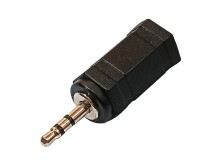 Audio redukce jack 2,5mm samec na jack 3,5mm samice