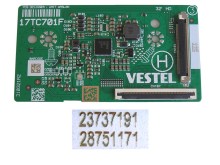 T-CON board 17TC710F pro LCD TV Vestel 32"