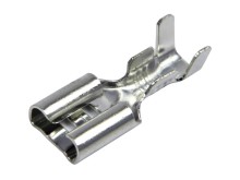 Faston konektor zásuvka 6.3x0.8 mm kovový