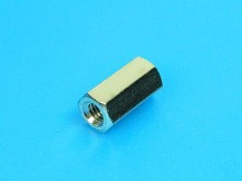 Kovový šestihranný distanční sloupek M3 vnitřní závit, délka 10mm