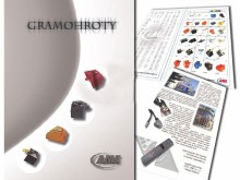 Přehled gramohrotů a přenosek pro gramofony – tištěný katalog