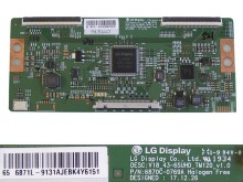 T-Con LCD modul 6870C-0769A / 6871L-9131A pro 43-65" UHD TV