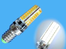 LED žárovka E14 12-24V 3W studená bílá pro nouzové osvětlení