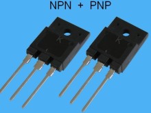 Komplementární pár tranzistorů KTD998 a KTB778 pro NF zesilovače