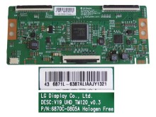 T-CON LCD modul 6871L-6387A / 6870C-0805A pro 43" LED TV