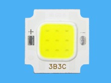 LED dioda COB 10W 12V tenký LED čip studená bílá