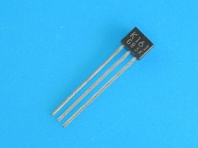 N-FET tranzistor 2SK161GR s nízkou kapacitou 50V 20mA