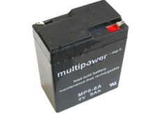 Olověný akumulátor 6V 9Ah MP9-6A