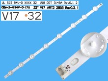 LED podsvit 660mm s 8 LED diodami pro LCD TV
