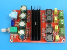 Nízkofrekvenční modul koncového zesilovače 12-24V, 2x70W, třída D