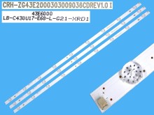 Sada LED podsvícení 838mm pro LCD TV ChangHong 3 pásky