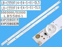 LED podsvícení 1108mm sada pro LCD TV ChangHong 55"