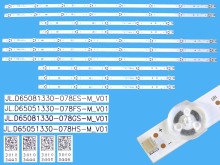 LED podsvícení sada Vestel 65" s 10 LED pásky JL.D65051330-078 + JL.D65081330-078