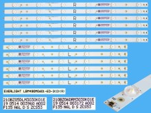 Kompletní LED podsvit sada pro 49" LCD TV Philips s 12 pásky DLED TOTAL ARRAY