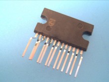 Integrovaný zesilovač TDA1515BQ 2x12W můstek 28V 6A