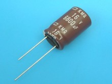 Elektrolytický kondenzátor 6800uF 16V 105°C Nippon KMQ