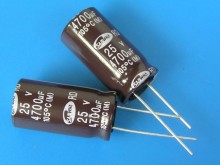 Elektrolytický kondenzátor 4700uF 25V 105°C Samwha RD