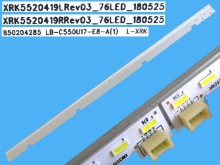 LED podsvětlení EDGE 1208mm s 152 LED pro LCD TV
