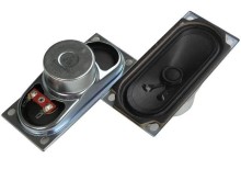 Širokopásmový reproduktor TV 8 Ω 5 W oválný 52x120 mm