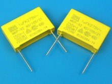 Impulzní kondenzátor MKP 1uF 275V AC X2 105/250V
