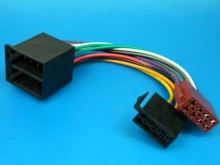 Auto redukční kabel ZRS s konektory 2x ISO zásuvka a 2x ISO vidlice