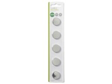Lithiová knoflíková baterie CR2450 3V 5ks Nedis