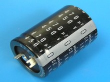 Elektrolytický kondenzátor 470uF 450V 85°C Nichicon LK