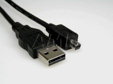USB kabel 2m typ A - mini USB 8 pin pro digitální zařízení