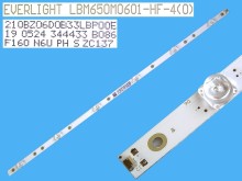 LED podsvícení 675mm, 6 LED diod pro LCD TV