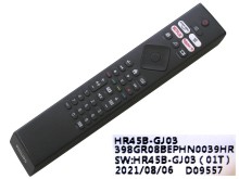 Originální dálkový ovladač Philips HR45B-GJ03-01 398GR08BEPHN0039HR