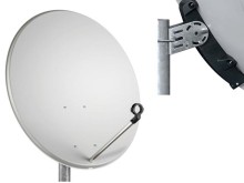 Offsetová satelitní parabola 80 cm hliníková Economy line