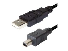 USB kabel 2m typ A - mini USB typ B 4piny