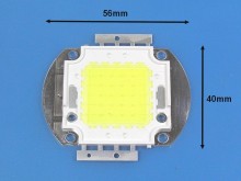 LED COB čip 20W 12V studená bílá